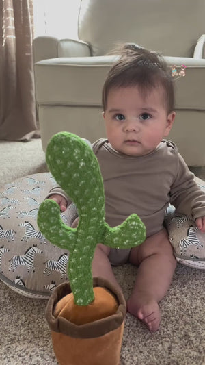 Dancing Cactus Toy – Interactive Singing & Dancing Talking Cactus for Kids