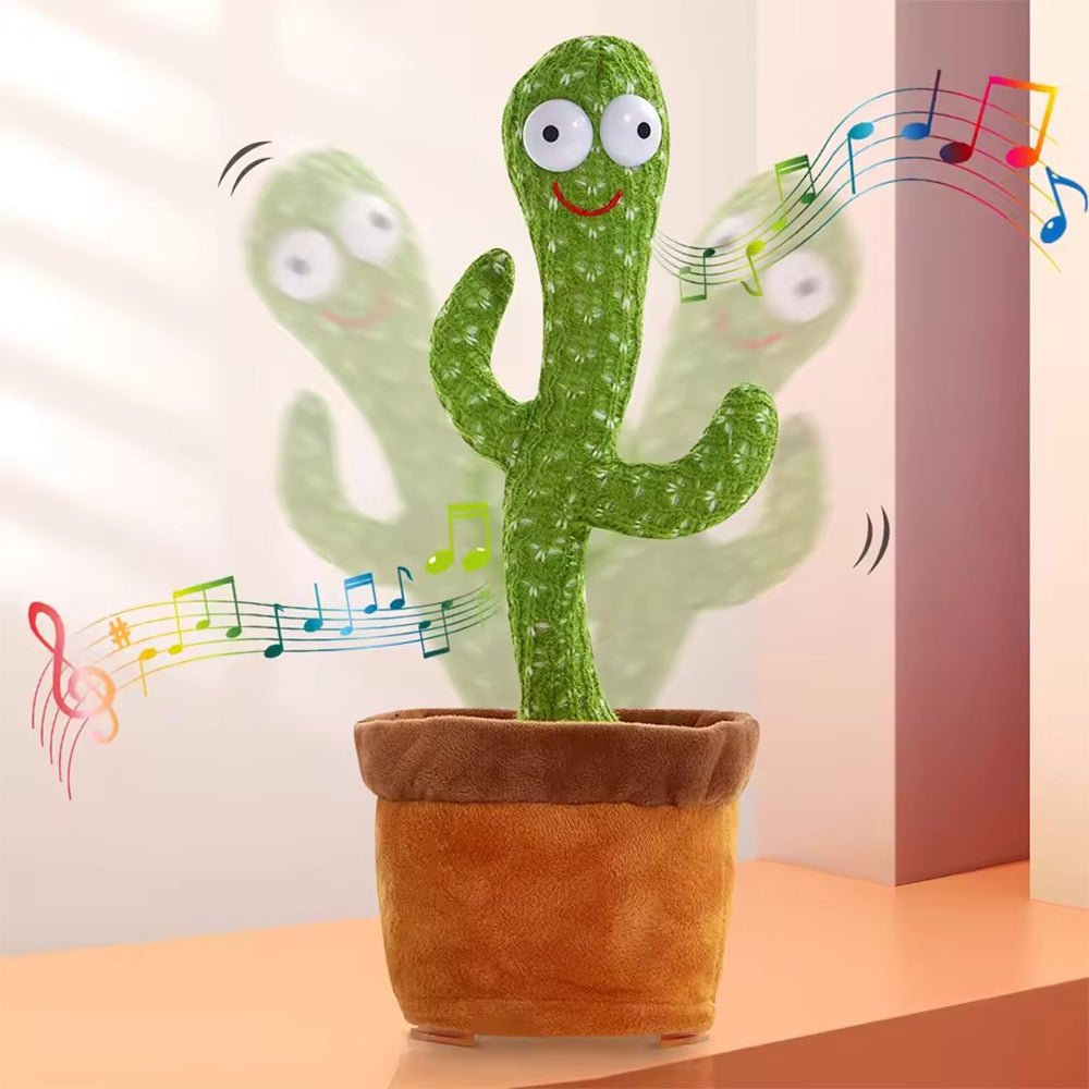 Dancing Cactus Toy – Interactive Singing & Dancing Talking Cactus for Kids