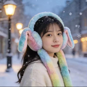 Plush Bunny Ear Headband