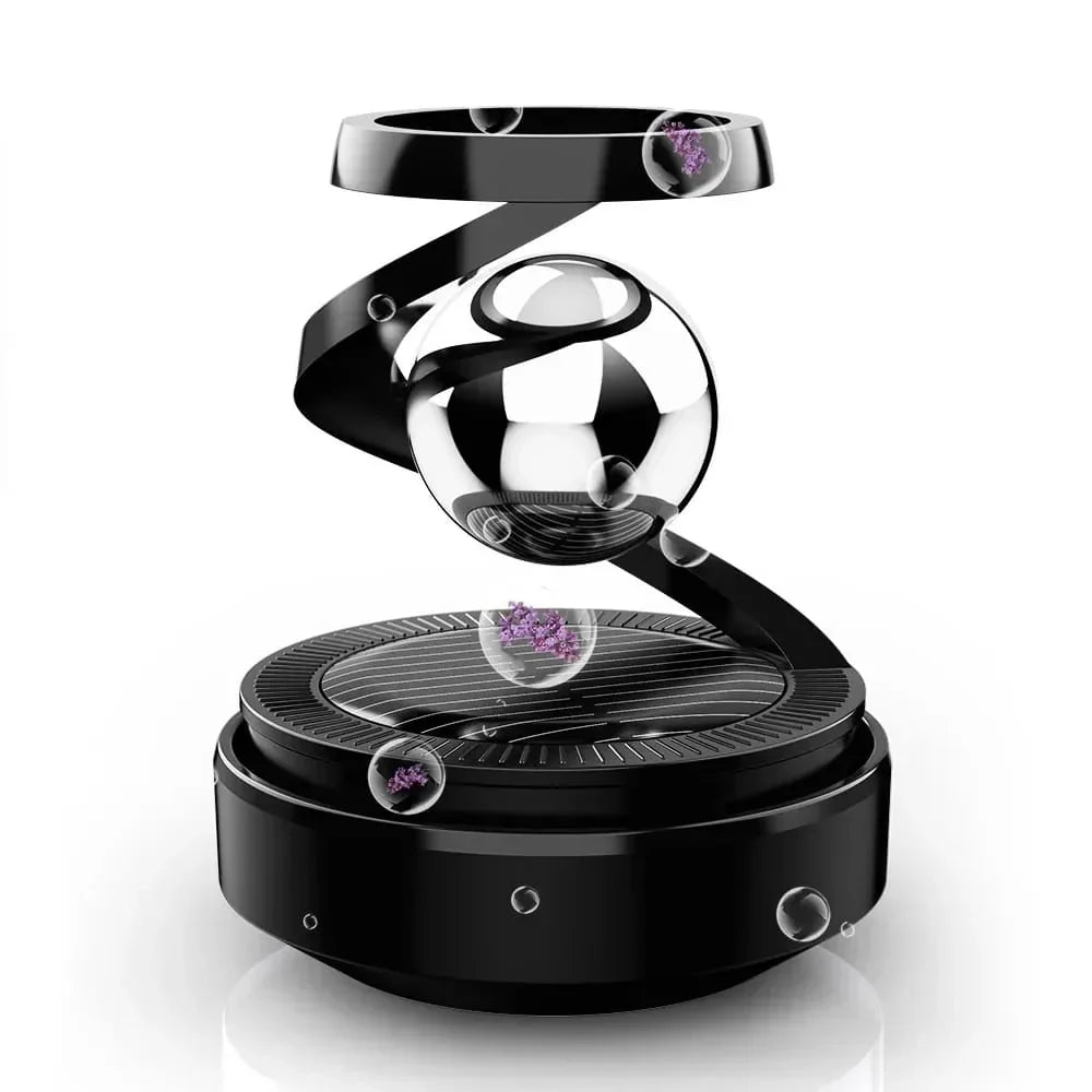 Solar Rotating Ring Car Freshener